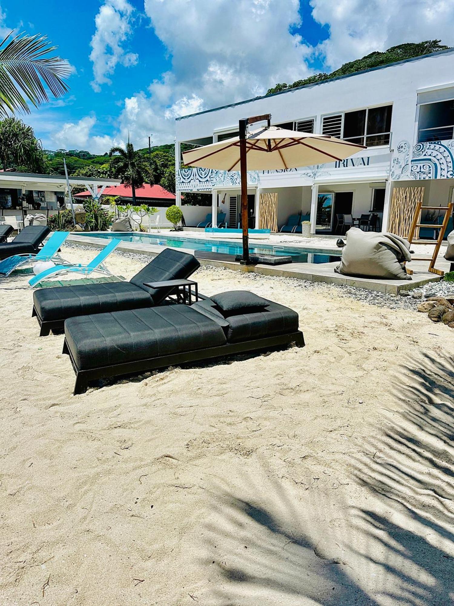 Pension Irivai, Appartement Rava 1 Chambre Bord De Mer ウツロア エクステリア 写真